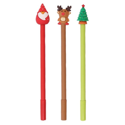 Activity XMAS Novelty Rubber Topper Pen