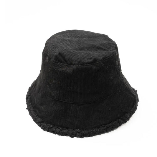 Sasha Winter Bucket Hat Black