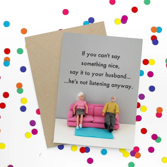 Card: If You Can't Say