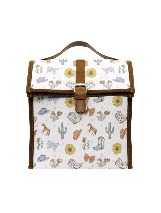 Saddle & Bloom Folded Lunch Bag