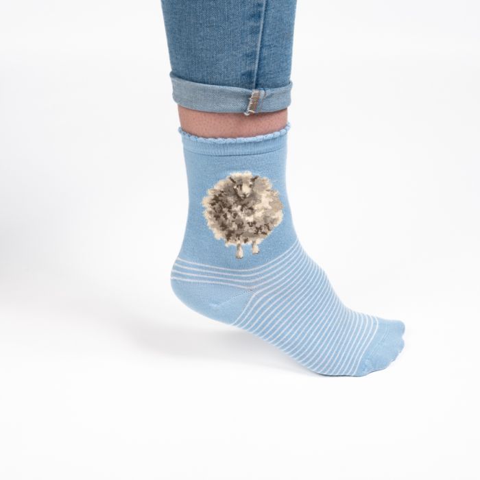 'The Woolly Jumper' sheep socks
