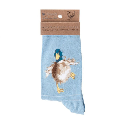 Wrendale  'A Waddle and a Quack' duck Socks