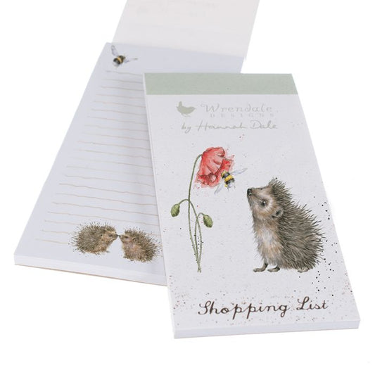 'Busy as a Bee' hedgehog magnetic Shopping Pad