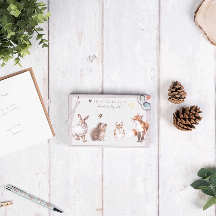 Wrendale 'The Country Set' Country Animal Ink Stamp Set