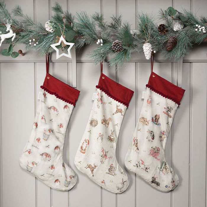 Wrendale 'Winter Wonderland' Woodland Animal Christmas Stocking