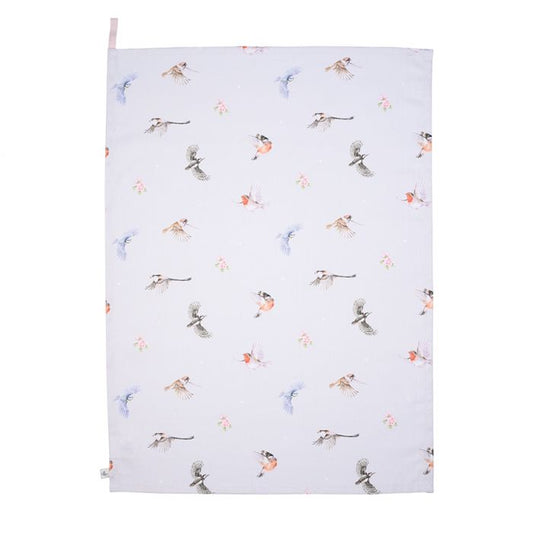 Wrendale 'Feathered Friends' Bird Tea Towel