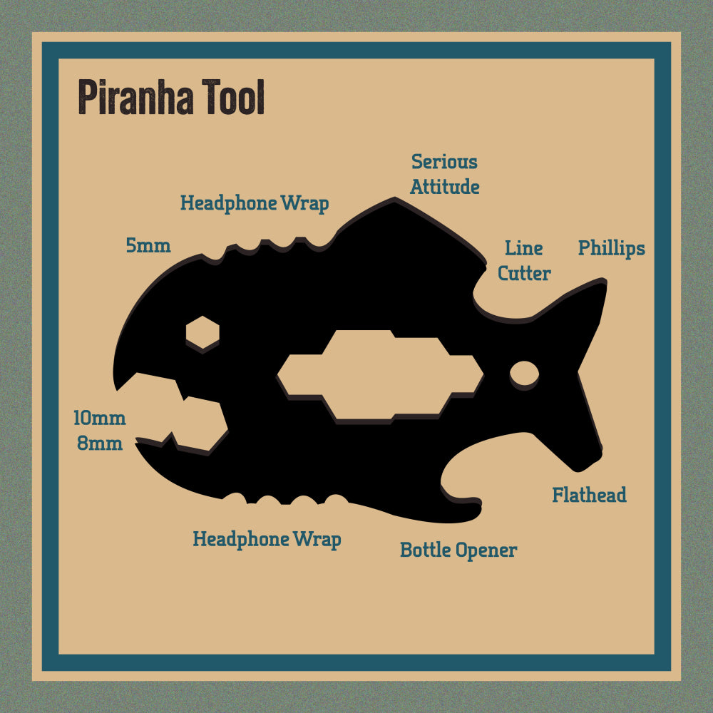 Trixie & Milo Piranha Multi-Tool