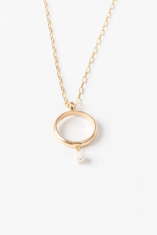 Viola Gold Necklace