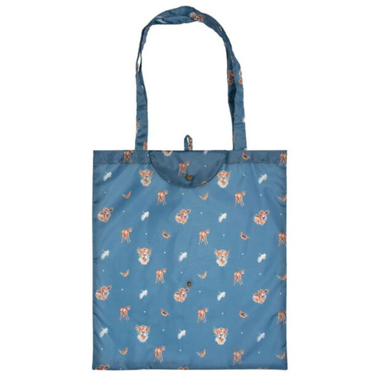 'Farmyard Friends' Cow Foldable Shopping Bag