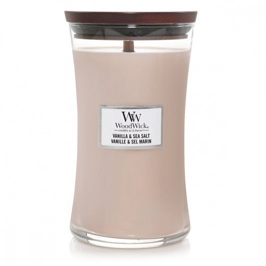 WoodWick Vanilla & Sea Salt Large