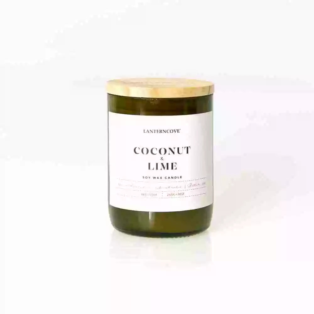 Lantencove Jade Soy Wax Candle