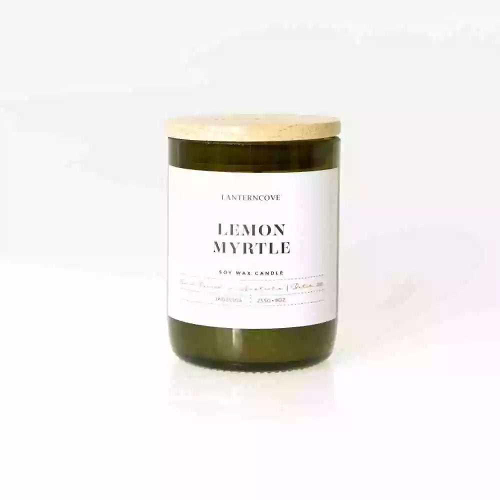 Lantencove Jade Soy Wax Candle