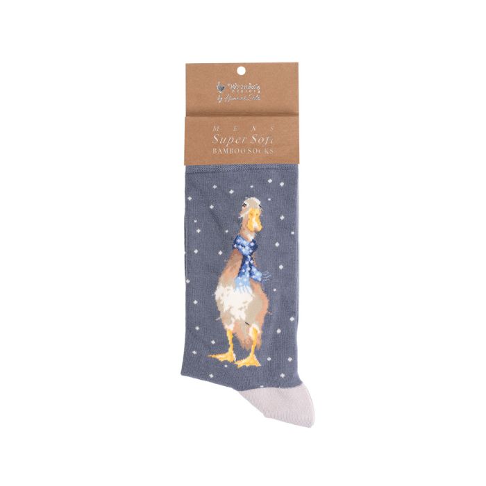 'Christmas Scarves' duck Men's Socks