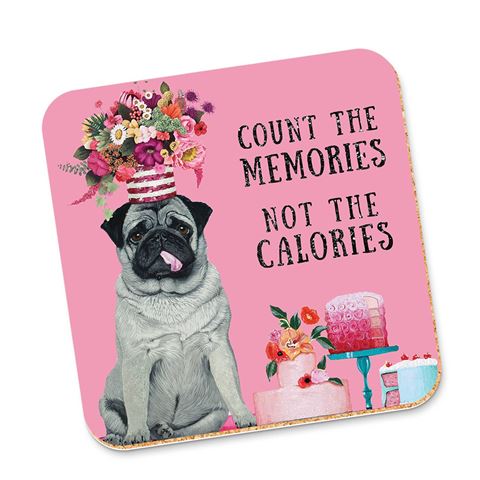 Coaster | Calorie Counting Pug