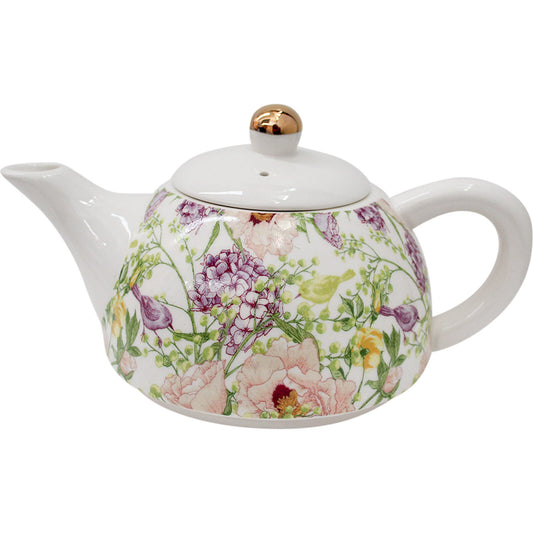 Teapot Spring Floral
