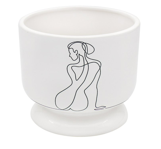 Silhouette Plant Pot