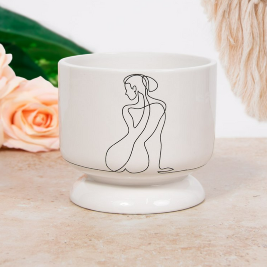 Silhouette Plant Pot
