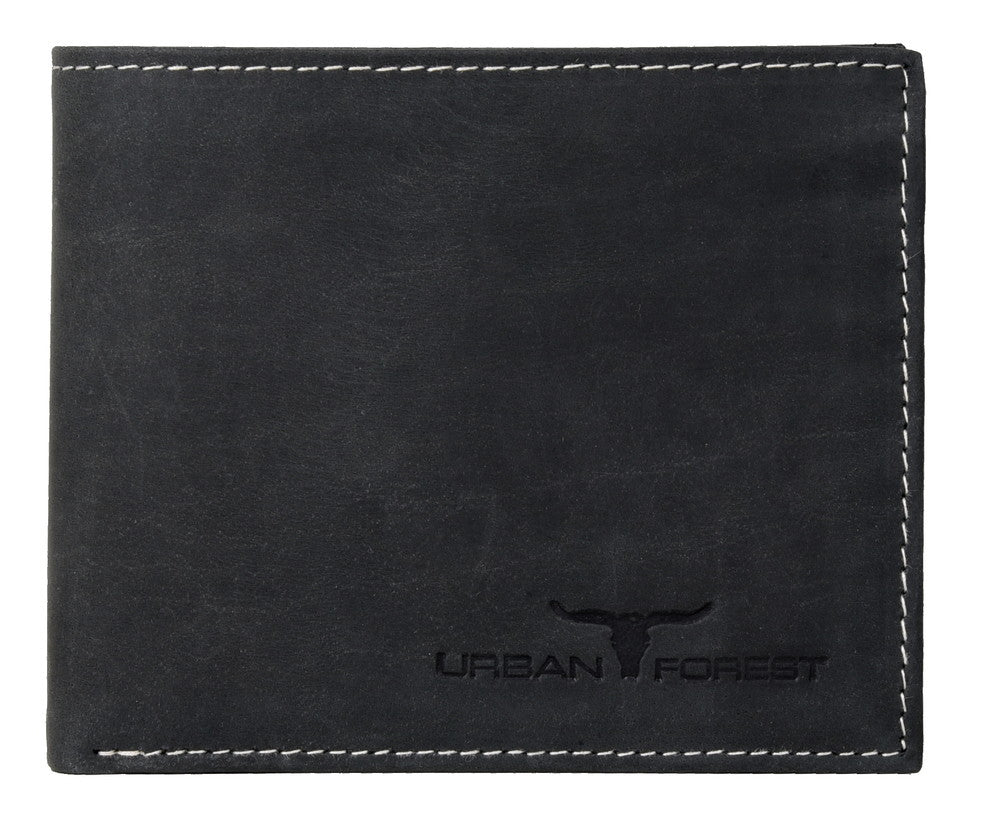 Logan Leather Wallet - Black