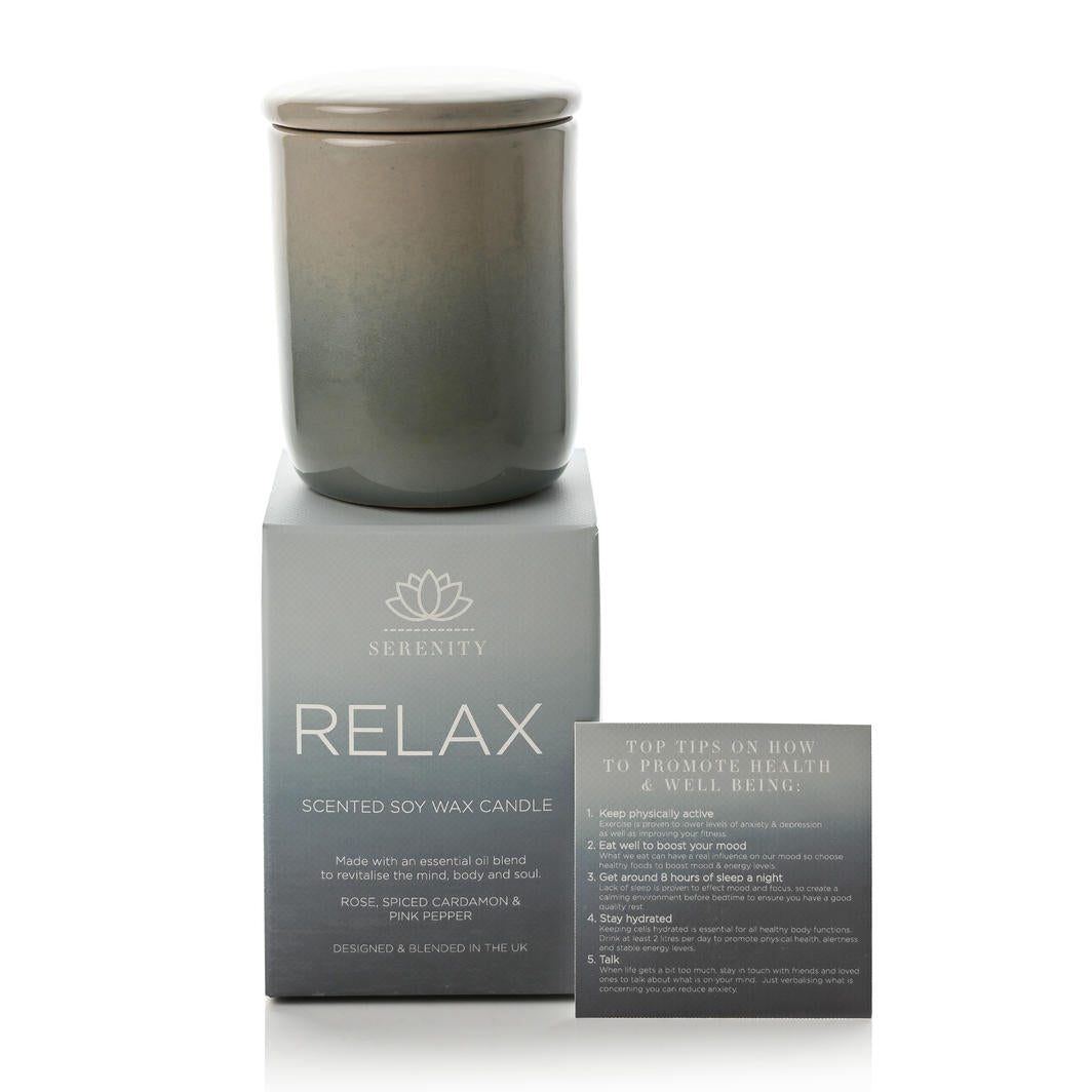 Ceramic Candle | Relax