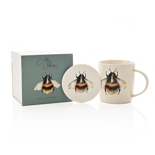 Meg Hawkins mug & coaster set
