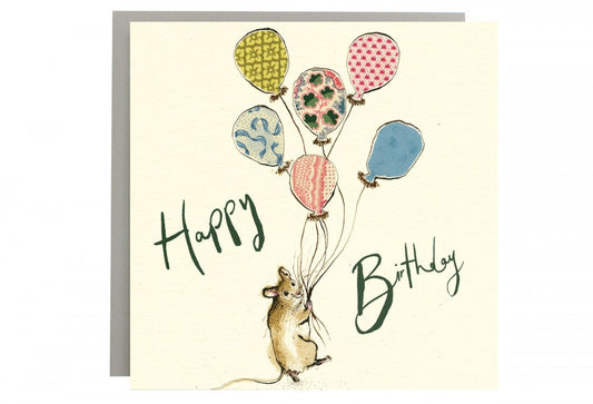 Anna Wright - Happy Birthday Mouse - Birthday Card