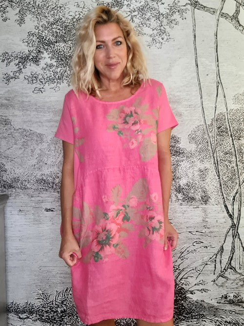Helga May Bella Rose Jungle Dress | Watermelon