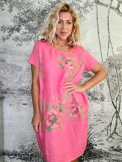 Helga May Bella Rose Jungle Dress | Watermelon