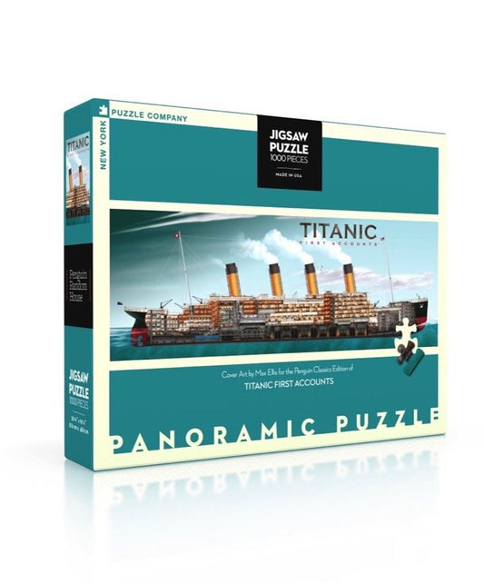 New York Puzzle Company - Titanic First Accounts - 1000 Pce Puzzle