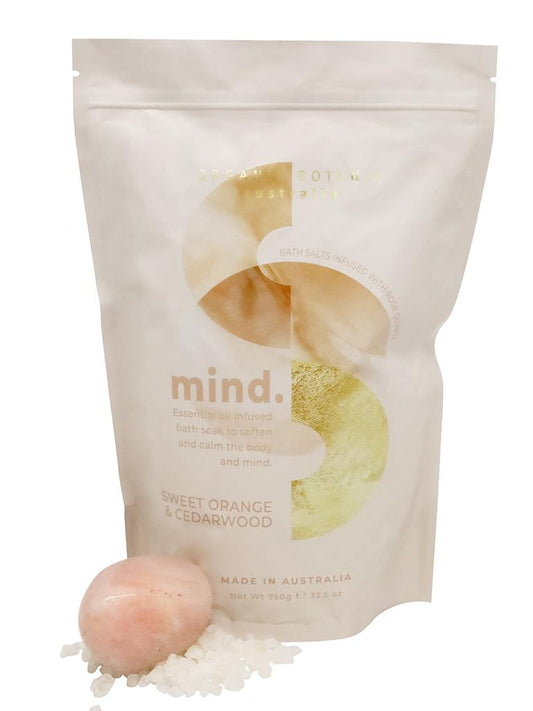 Crystal Therapy Bath Salts | Mind