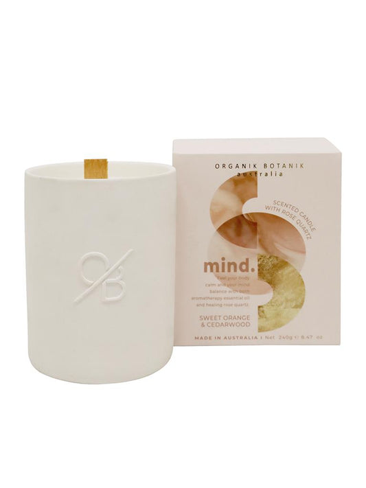 Crystal Therapy Candle | Mind