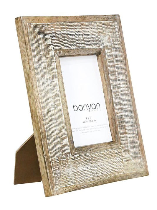 Scratch Carved Photo Frame