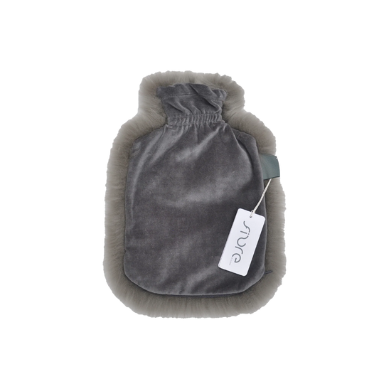 Longwool Hot Water Bottle Cover • Fossil
