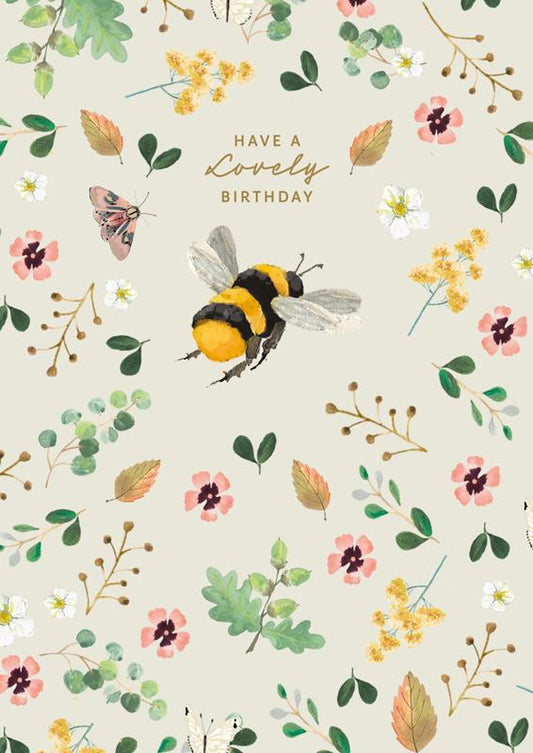 Hammond Gower - Bee Have A Lovely Birthday - Birthday Card