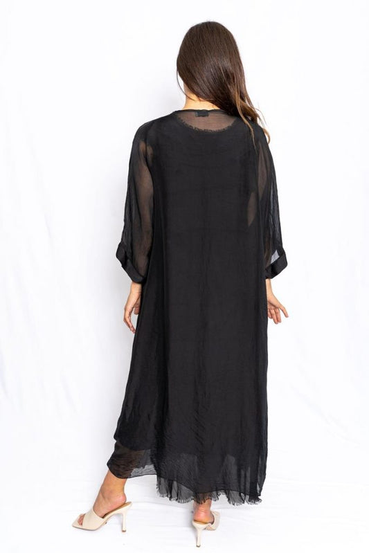 Perdita Silk Coat