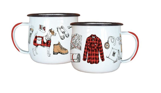 Wolfkamp & Stone - Tramping - Enamel Mug
