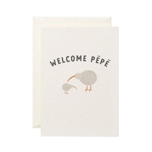 Toodles Noodles - Welcome Pepe - Baby Card