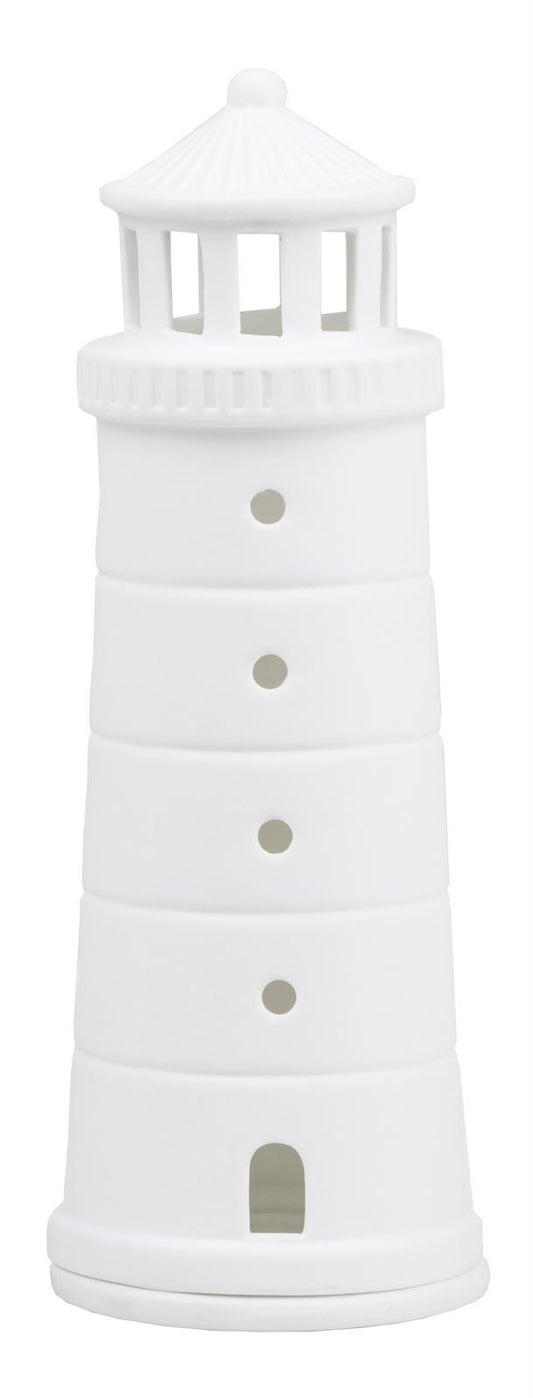 Räder - Beyond The Sea Medium - Porcelain Tealight Lighthouse