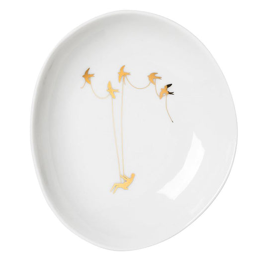 Räder - Wonderland Set of 3 Gold - Porcelain Bowl