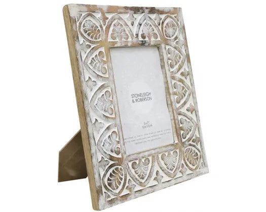 Bangalow Carved Photo Frame