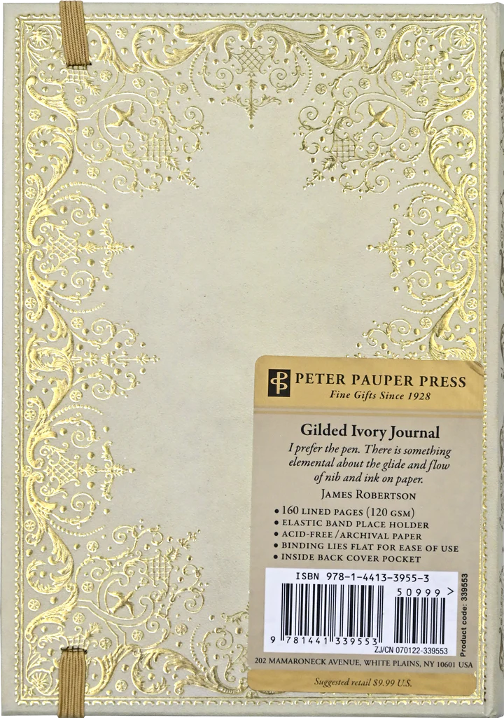 Gilded Ivory Journal