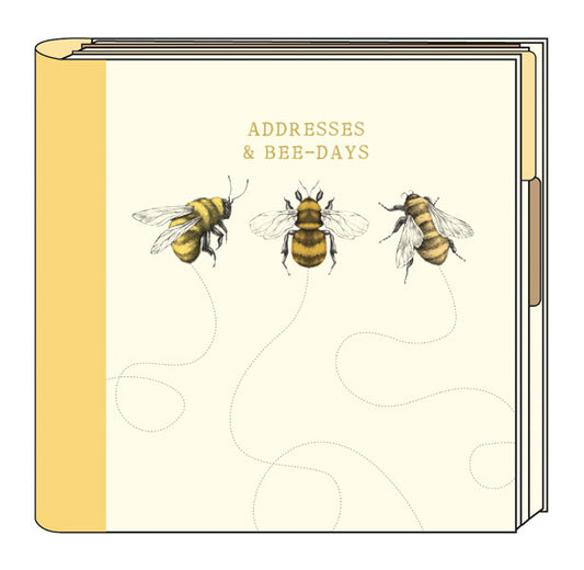The Art File Birthday & Address Book | Bee Design