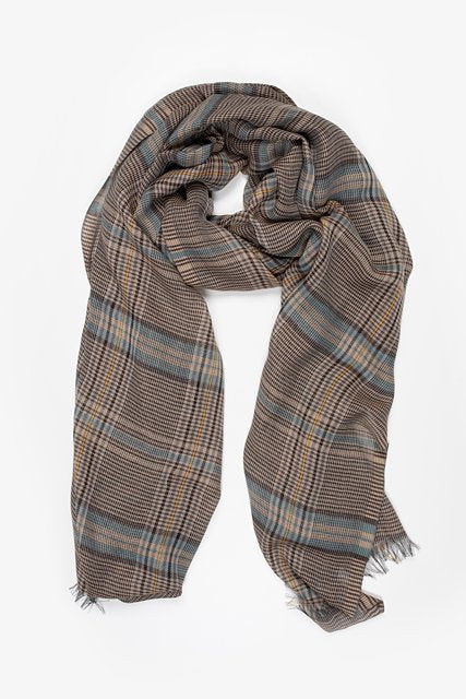 Light Plaid Scarf