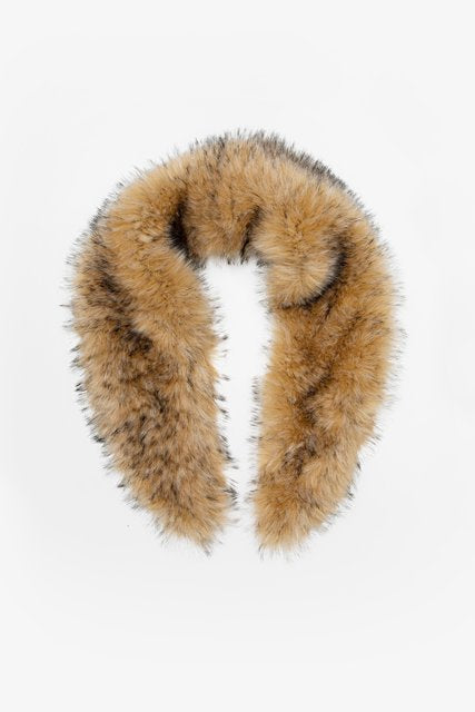 Faux Fur Collar Shrug | Choc Eclair