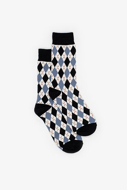 Diamond Sock | Blue