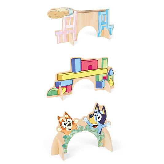 Bluey Wooden Crazy Golf Set