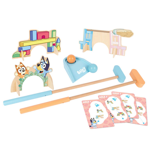 Bluey Wooden Crazy Golf Set