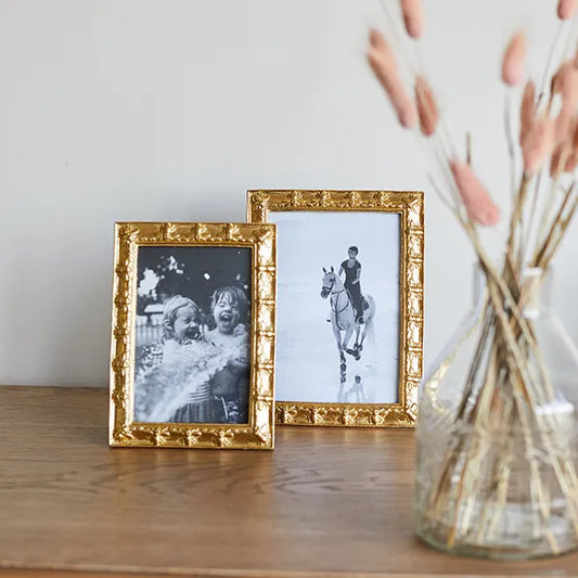 Bee Photo frame Gold