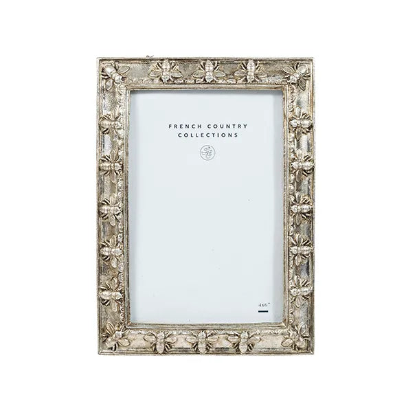 Bee Photo frame Silver