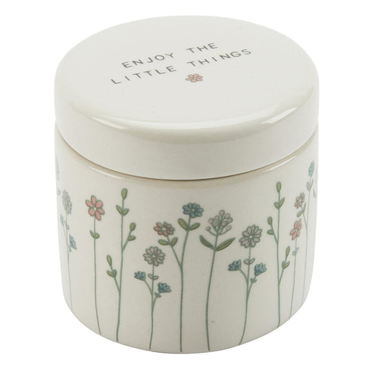 Wildflowers Trinket Pot