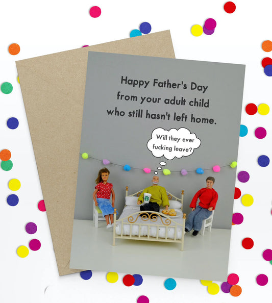Card- Fathers day from Adult Child